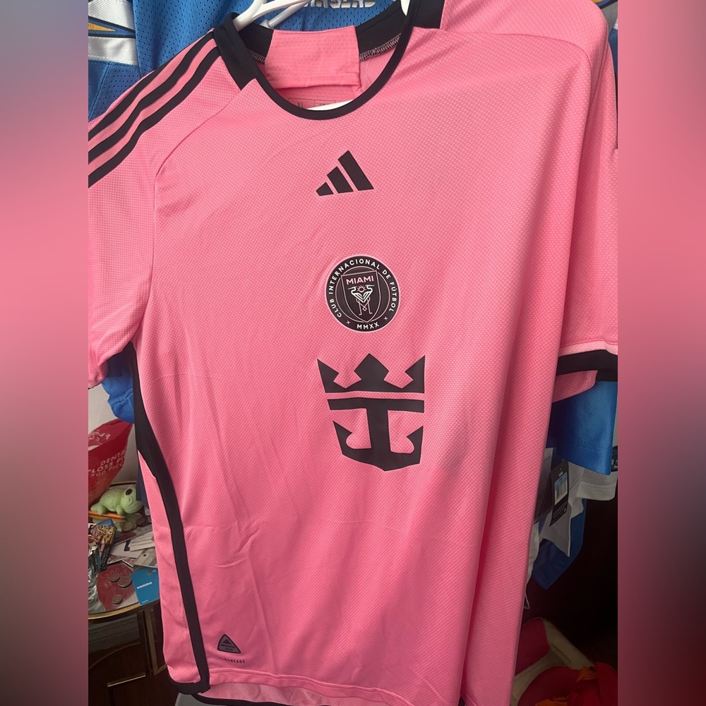 Men's Inter Miami CF Lionel Messi adidas Pink 2024 2getherness Authentic Jersey
